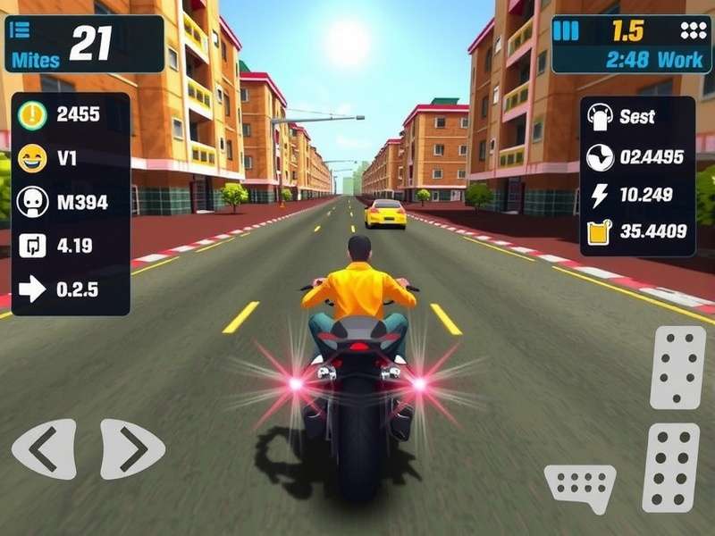 Madras Speed Champions gameplay screenshot showing racing in Indian city